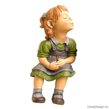 Sitting Carl Larsson children  Kissing girl