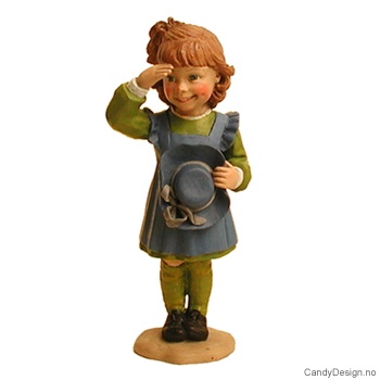 Carl Larsson figur  Pike med bamse