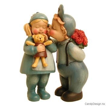 Mona Lærum par - Rundbrenneren m/pike m/teddy