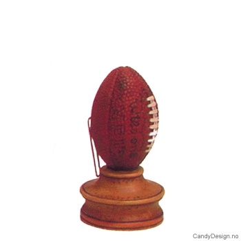 Små magnetballer med stand - Rugbyball