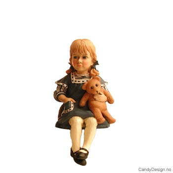 Carl Larsson barn - Pike med bamse