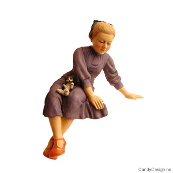 Carl Larsson - Mor med hatt på snei