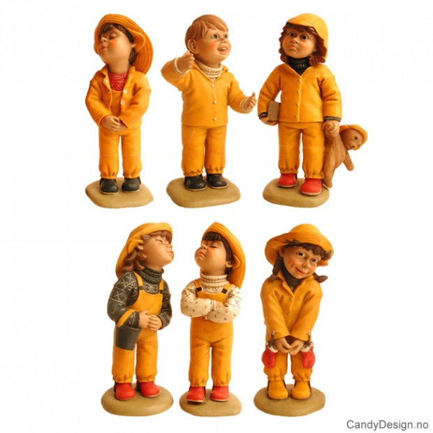 Medium standing raingear children - Assorted