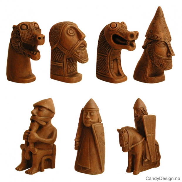 Small viking souvenir icons
