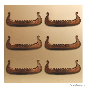 Vikingship souvenir magnets 