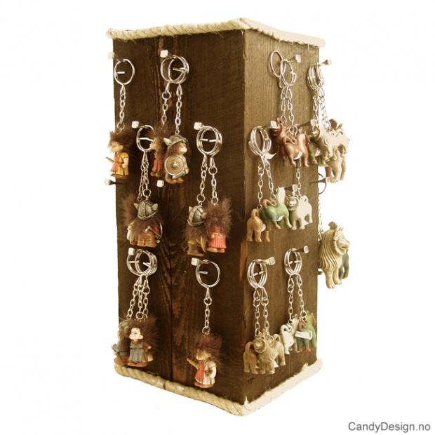 Display for keychains - NOK. 0,00 with purchase of 180 keychains