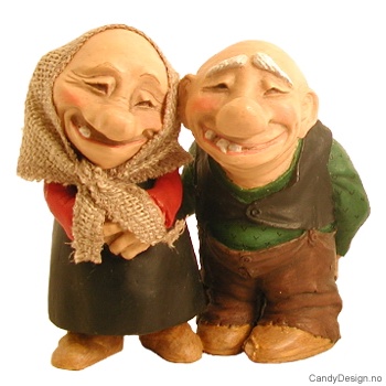 Trollpar suvenir - stort