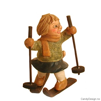 Suvenir troll på ski