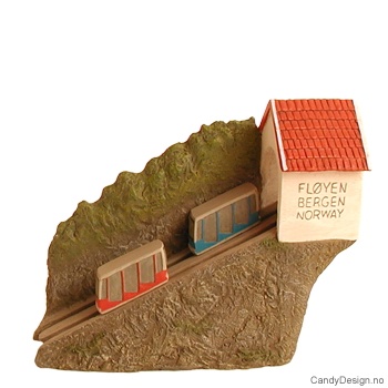 Fløybanen Bergen souvenir - big