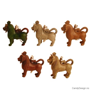 Lionhorse medium keychains