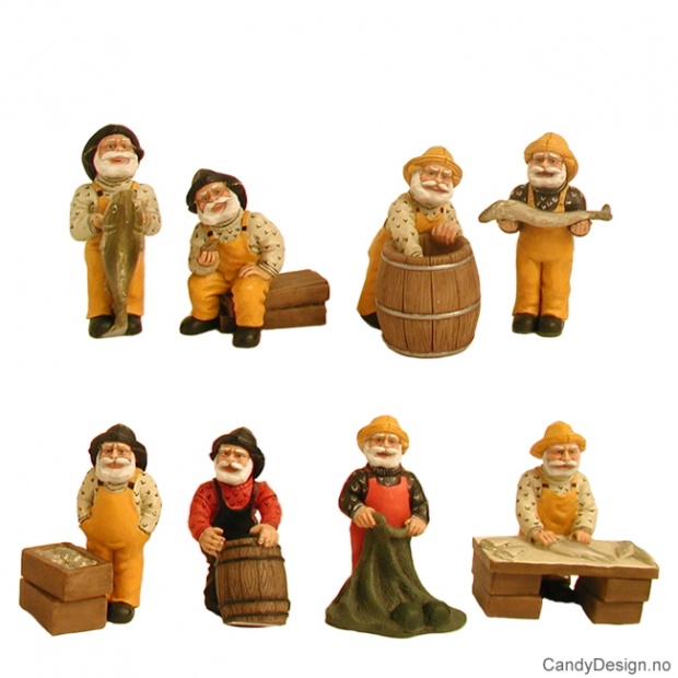 Small fishermen assorted