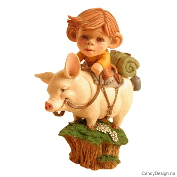 Big scene with trollchildren - summer