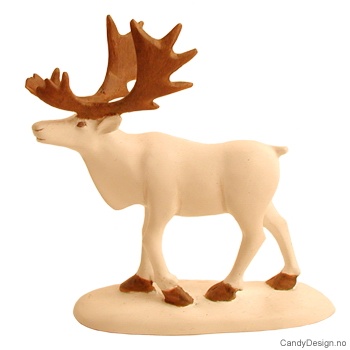 Reinsdyr suvenir vinter