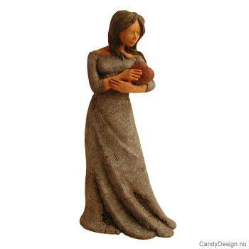 Pike figur med hjerte