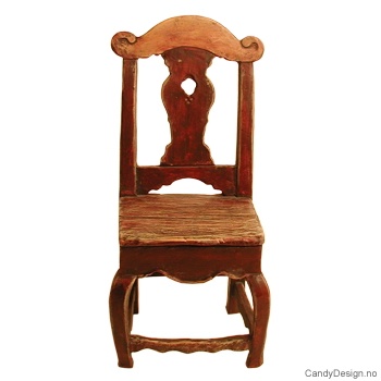 Antikviteter medium farge  Stol