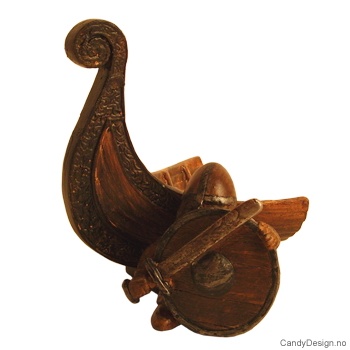 Viking and part of ship