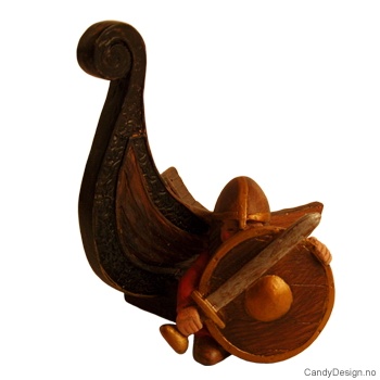 Viking and part of ship