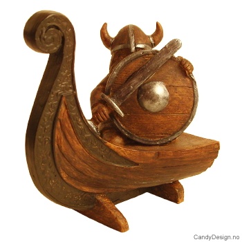 Viking and part of ship