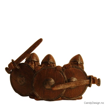 3 Vikings without horns 