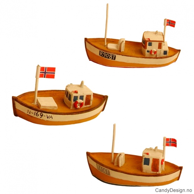 Fishingboat  souvenirs assorted