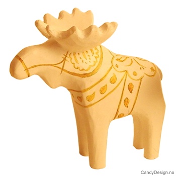 woodcarved moose souvenir