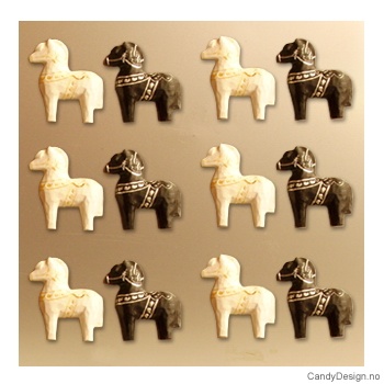 Magnet hester assortert