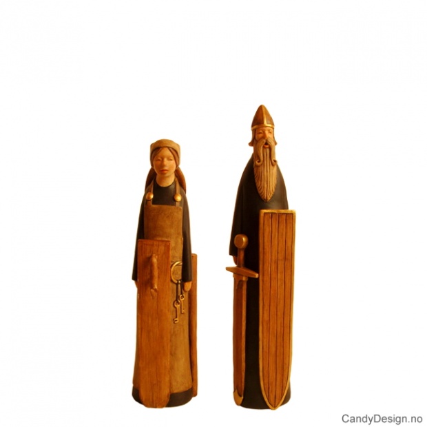 Moderne viking figurer assortert