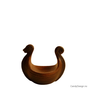 Vikingship with sail - short mini