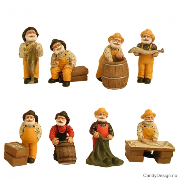 Small fishermen assorted