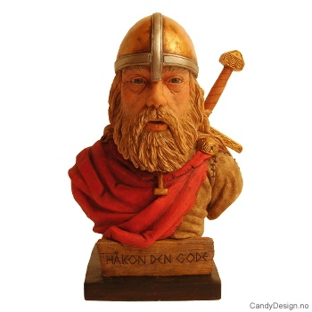 Big viking bust - Håkon den gode