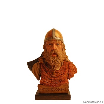 Small viking bust - Eirik Blodøks
