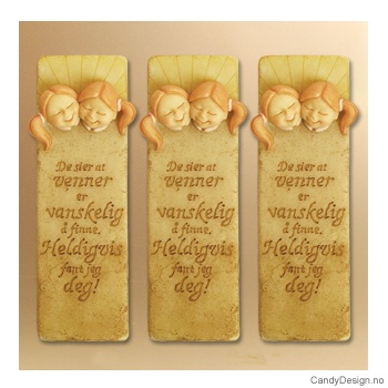 Kjærlighetsord magnet - De sier at venner er vanskelig å finne. Heldigvis fant jeg deg!