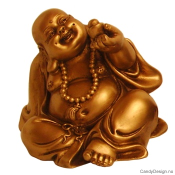 Guld Budda skulptur