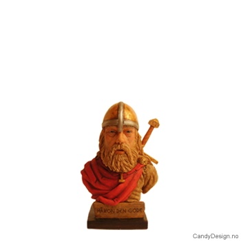 Mini viking bust - Håkon den gode