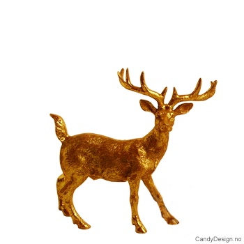 Medium kronhjort gull