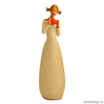 Pike med hjerte - uten tekst