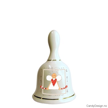 Large bell with christmas motif