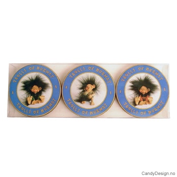 Coasters - round with trolls