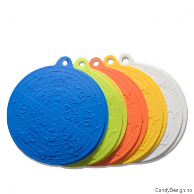 Potholders in silicone with moose