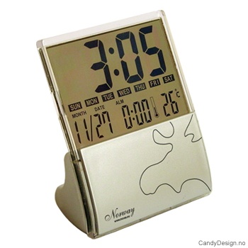 Digitalur bordmodell - Stort elghode