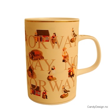 Mugs with Norwegian motifs - fishermen