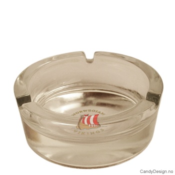 Assorted Ashtrays with same Norwegian motifs as 790028A