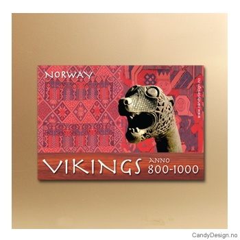 Ormen Lange suvenir metallmagnet