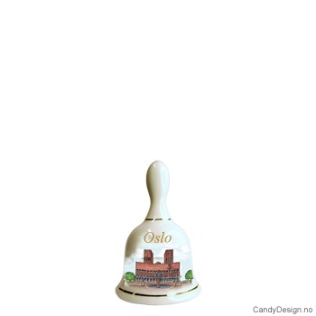 Små suvenir bjeller med Oslo motiver - Rådhuset