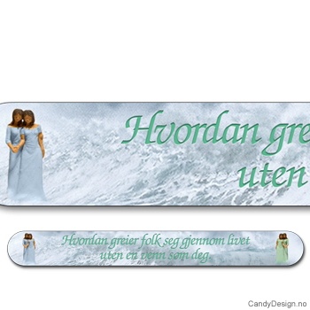 Neglefiler med kvinnefigurer - Hvordan greier folk seg gjennom livet uten en venn som deg.