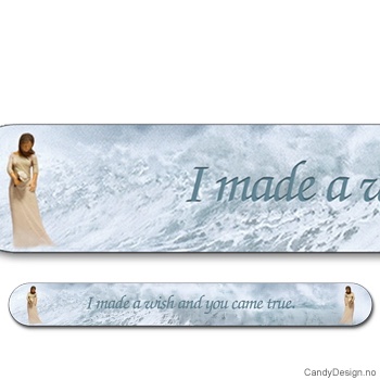 Neglefiler med kvinnefigurer - I made a wish and you came true.