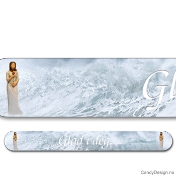 Neglefiler med kvinnefigurer - Glad i deg