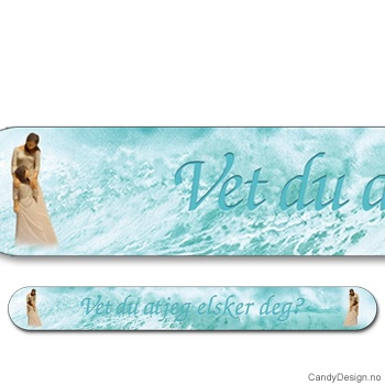 Neglefiler med kvinnefigurer - Vet du at jeg elsker deg