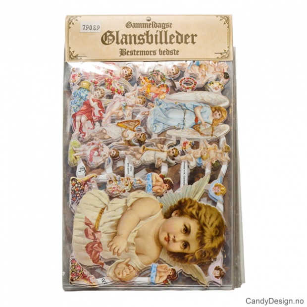 Glansbilder - Nye engler uten glitter