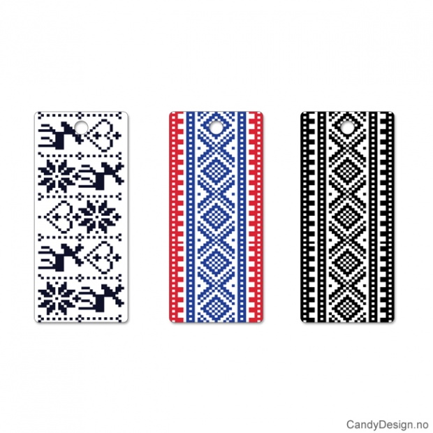 Norwegian knitting pattern reflexes